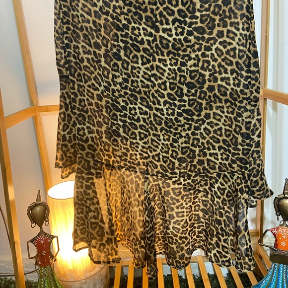 Mango Animal print Wrap Skirt - Picture 10 of 11
